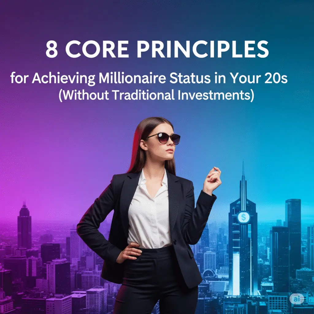 8 Core Principles for Achieving Millionaire Status in Your 20s (Without Traditional Investments)