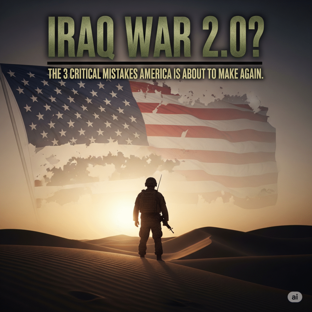 Iraq War 2.0? The 3 Critical Mistakes America Is About to Make Again.