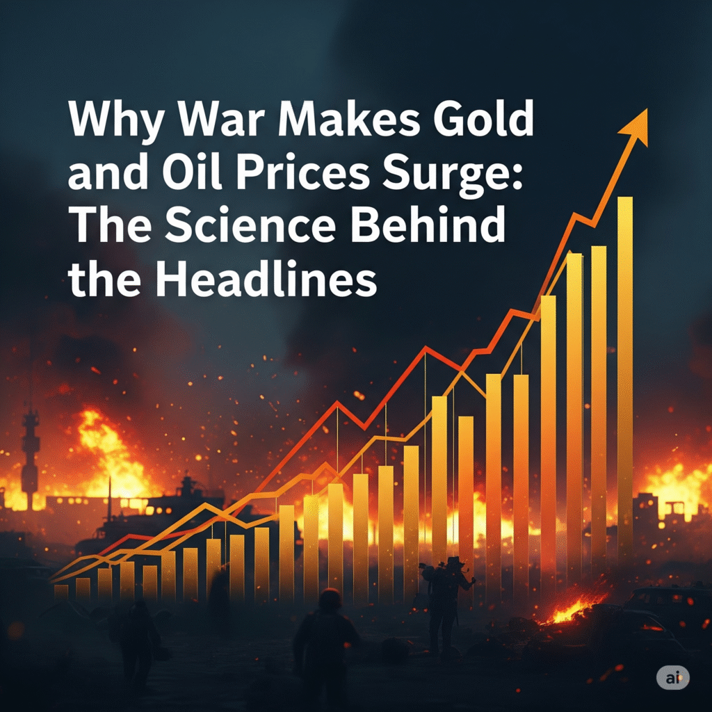 Why War Makes Gold and Oil Prices Surge: The Science Behind the Headlines.